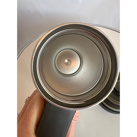 THERMOS INSULATED MUG HANDLE STAINLESS STEEL BLACK 18OZ HOT COLD NEW WITH LABEL - Picture 10 of 14